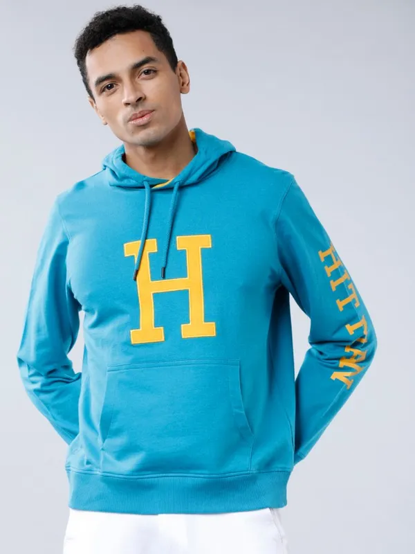 Men Printed Hoodie Sweatshirt