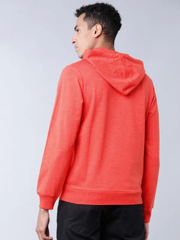  Highlander Men Terracotta Hood Pullover Sweatshirts