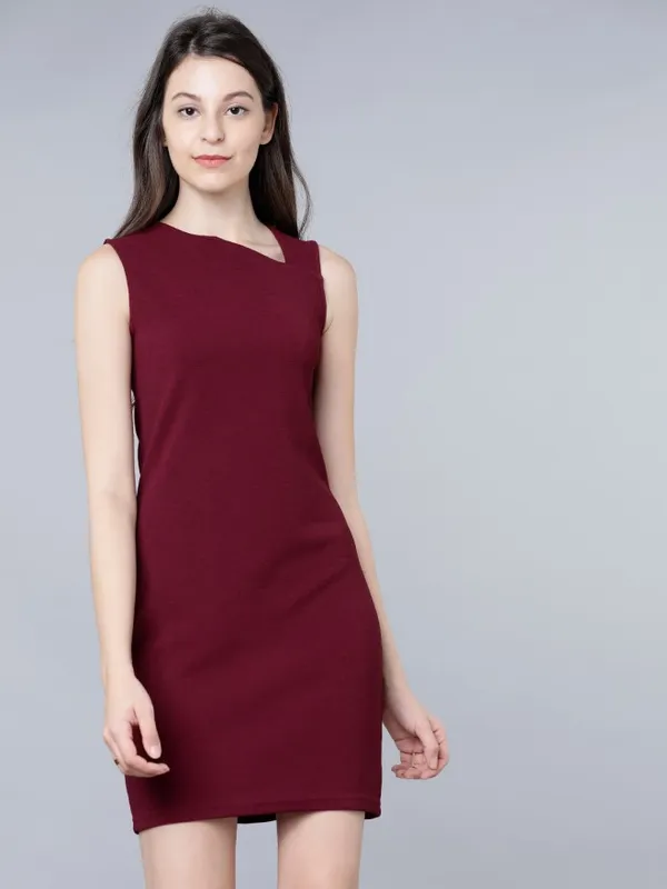 Solid Bodycon Dress