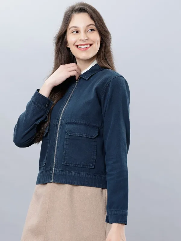 Women Solid Jackets