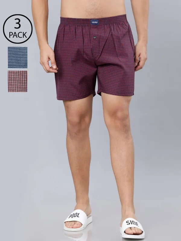 Checked Regular Fit Boxers