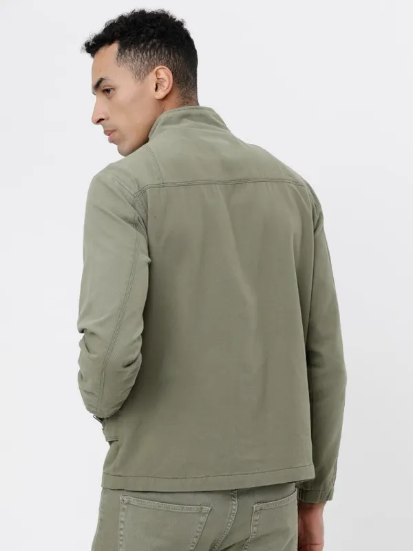 Solid Open Front Jacket