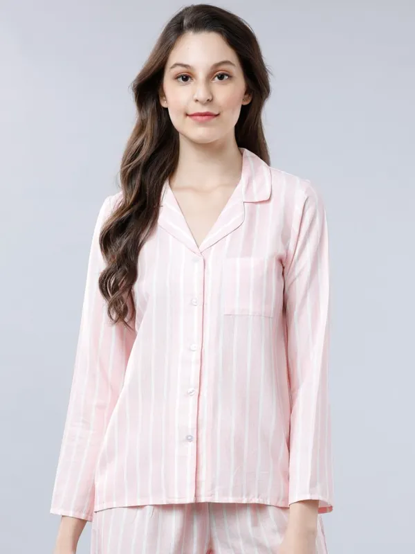 Striped Lounge Shirt