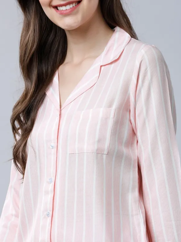 Striped Lounge Shirt