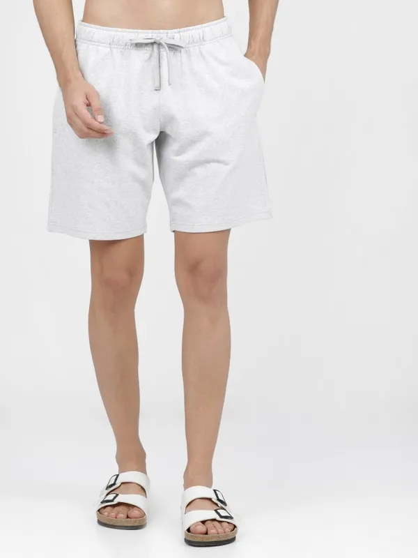  Highlander Men Grey Slim Fit Regular Shorts Shorts