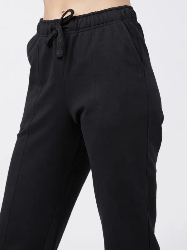  Tokyo Talkies Women Black Slim Fit Track Pants