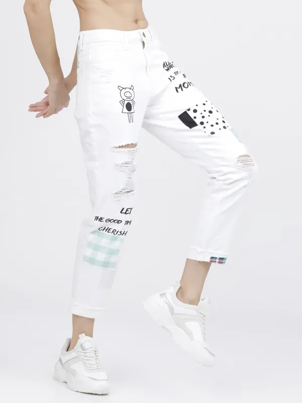 Women Boyfriend Fit Jeans