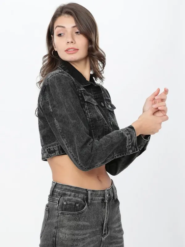 Women Solid Jackets