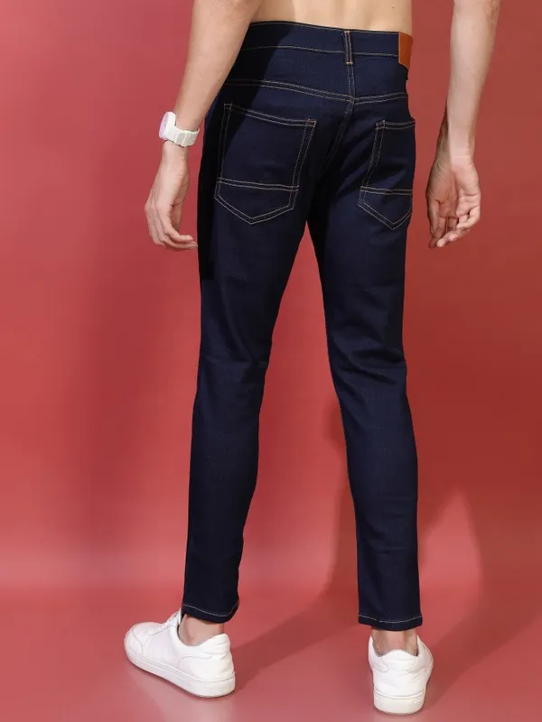  Ketch Men Blue Slim Fit Clean Look Jeans