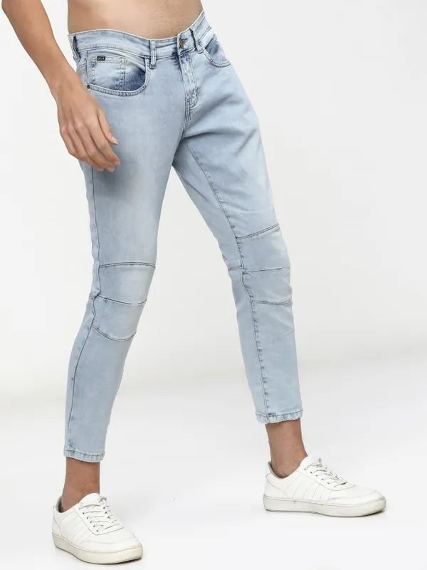  Ketch Men Blue Slim Fit Clean Look Jeans