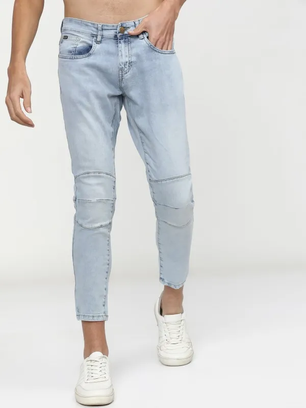 Ketch Men Blue Slim Fit Clean Look Jeans