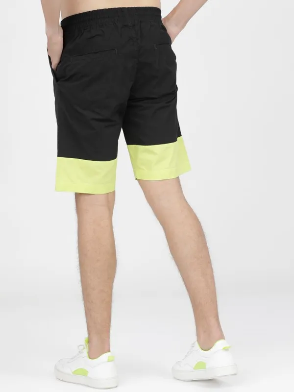  Highlander Men Black Slim Fit Regular Shorts Shorts