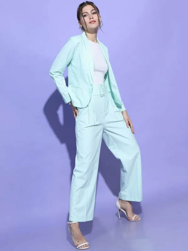 Solid Regular Fit Blazers