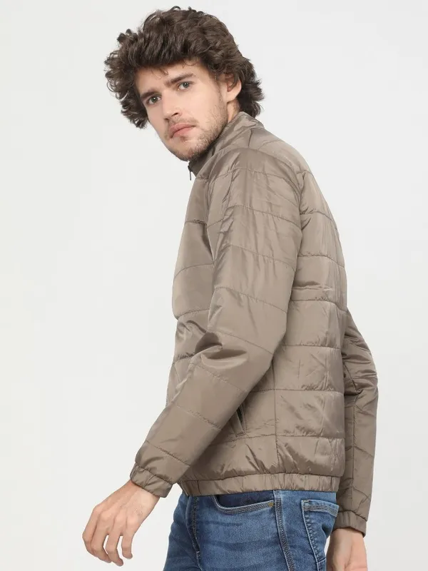 Solid Puffer Jacket