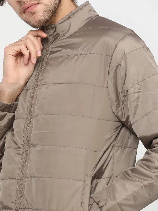 Solid Puffer Jacket