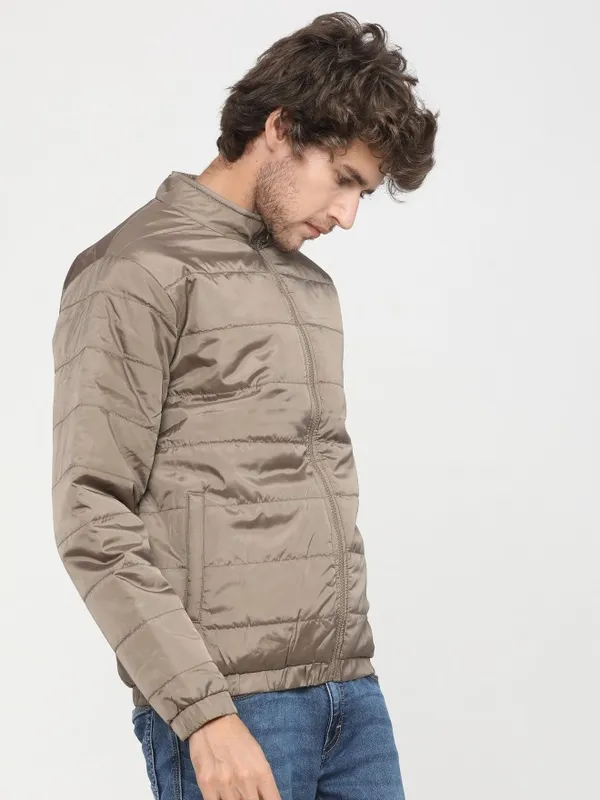 Solid Puffer Jacket
