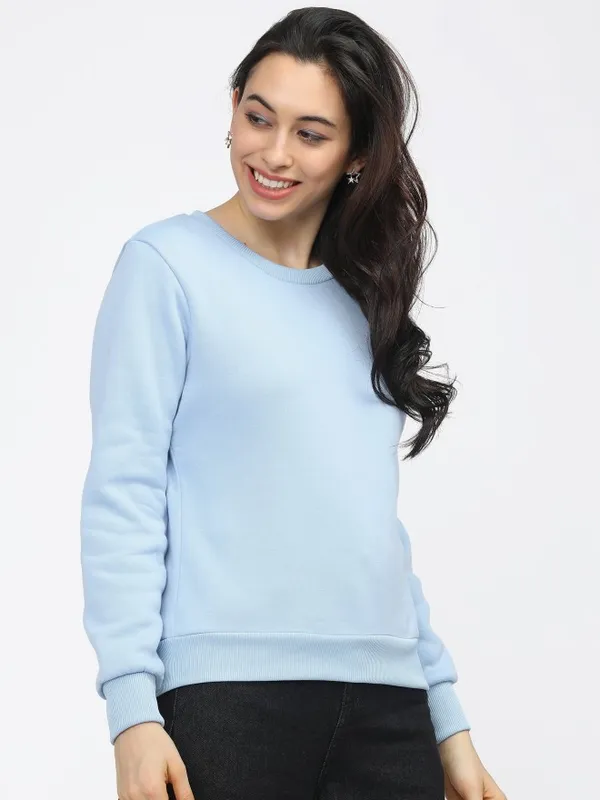 Women Solid Sweatshirts