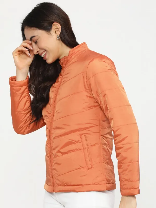  Tokyo Talkies Women Brown Puffer Jacket Jackets