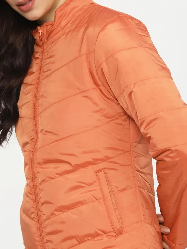  Tokyo Talkies Women Brown Puffer Jacket Jackets