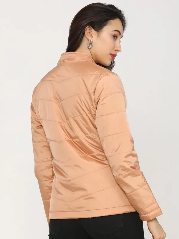  Tokyo Talkies Women Brown Puffer Jacket Jackets