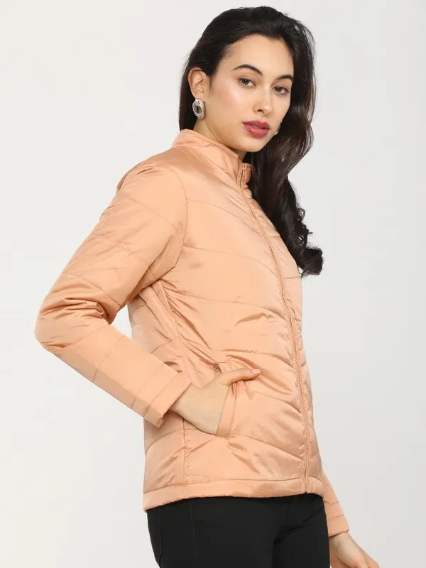  Tokyo Talkies Women Brown Puffer Jacket Jackets