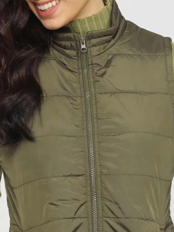 Women Solid Jackets