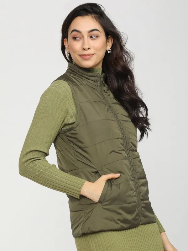 Women Solid Jackets