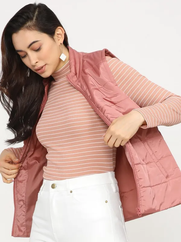 Women Solid Jackets