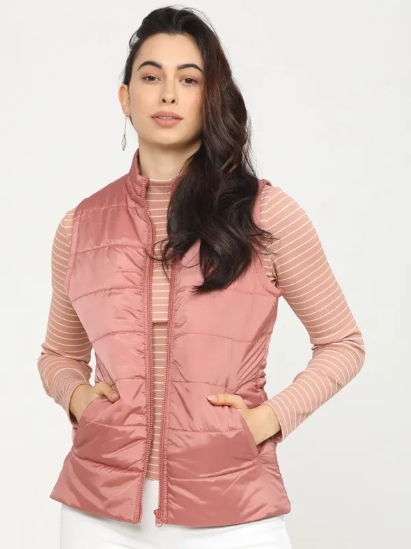 Women Solid Jackets