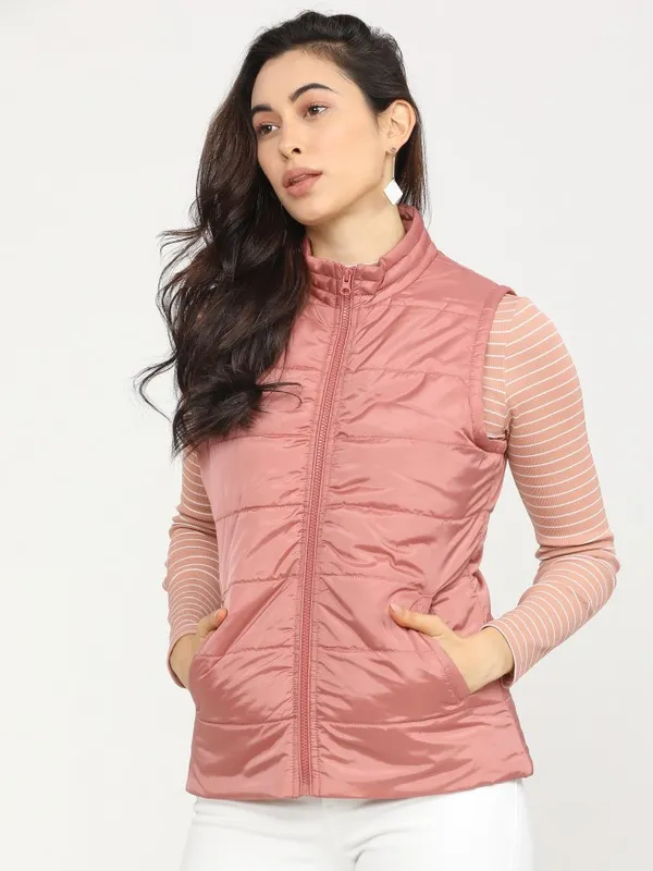 Women Solid Jackets