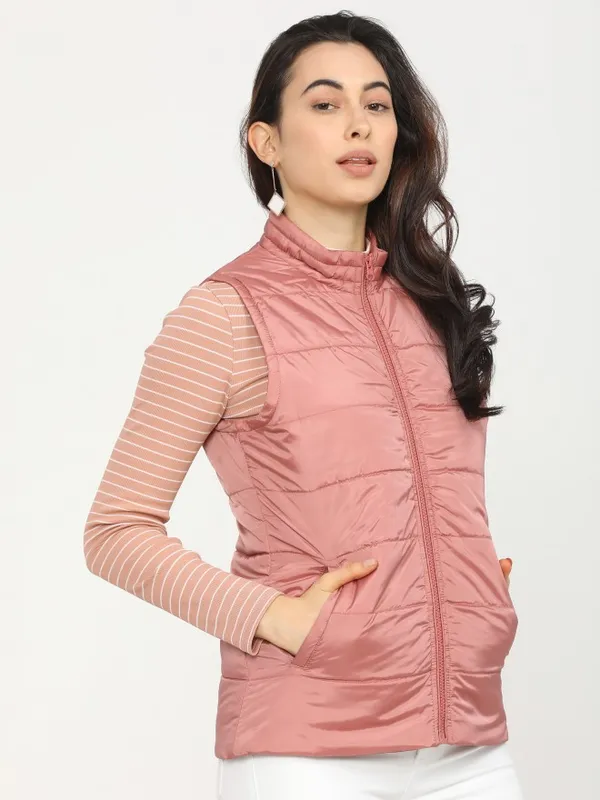 Women Solid Jackets