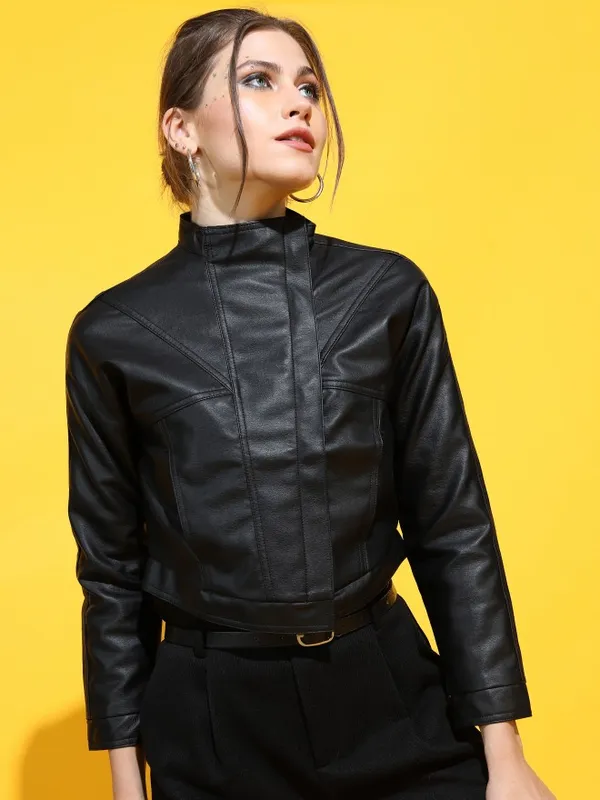 Women Solid Jackets