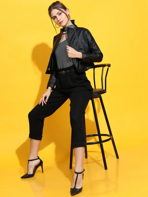 Women Solid Jackets