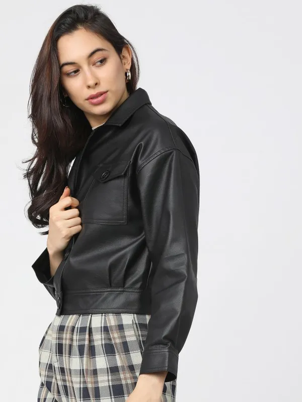 Women Solid Jackets