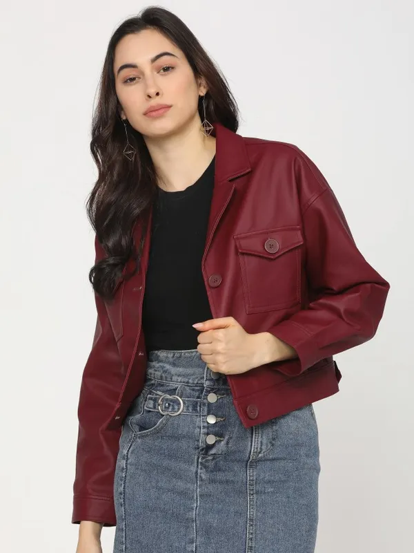 Women Solid Jackets