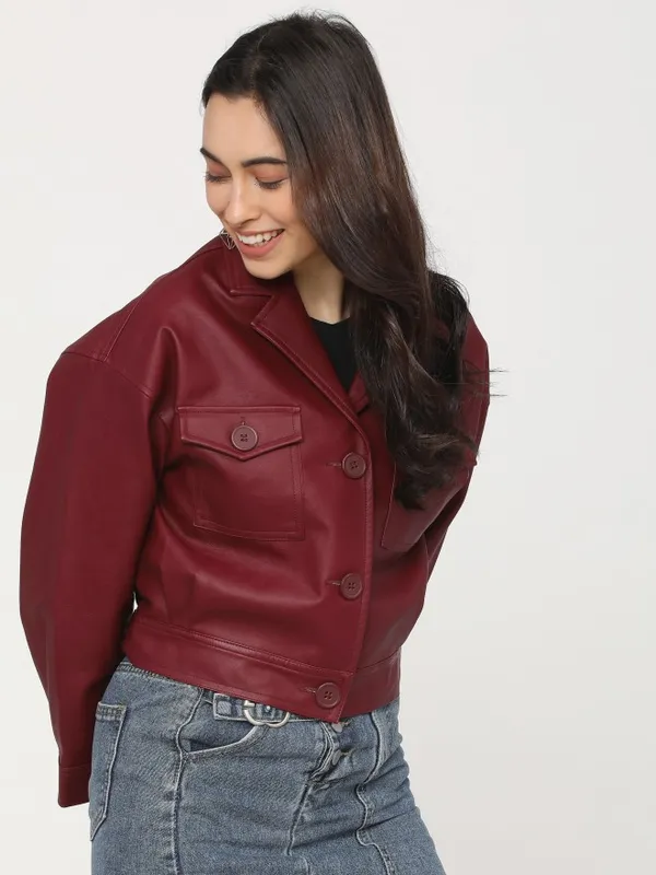 Women Solid Jackets