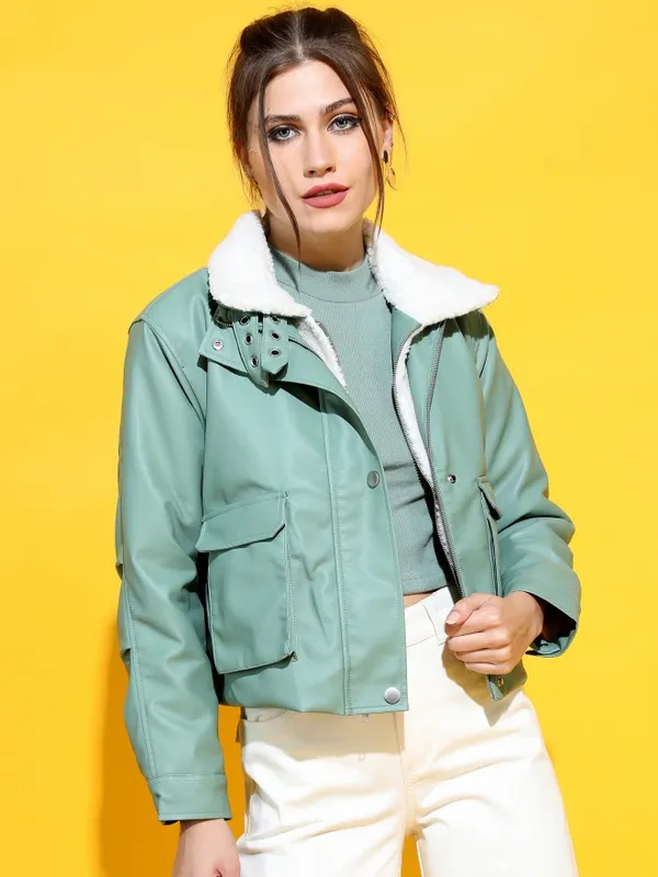 Women Solid Jackets