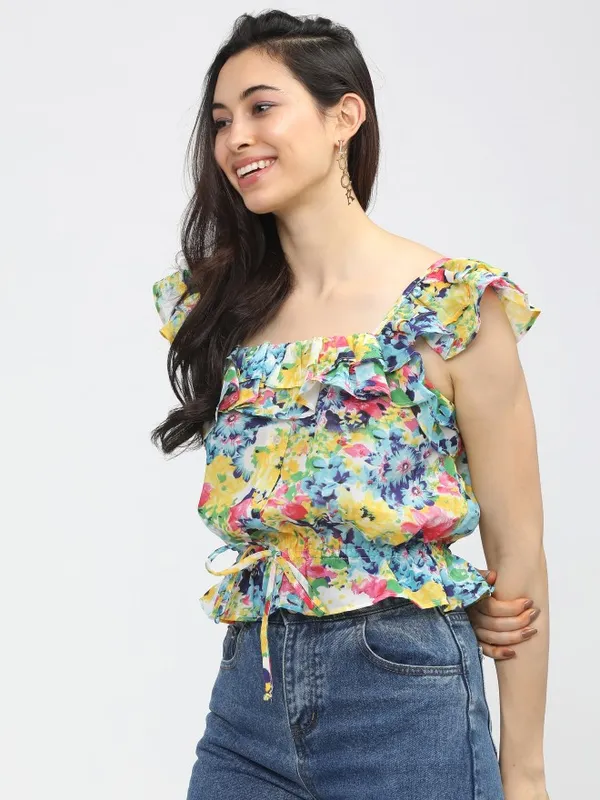 Printed Regular Top