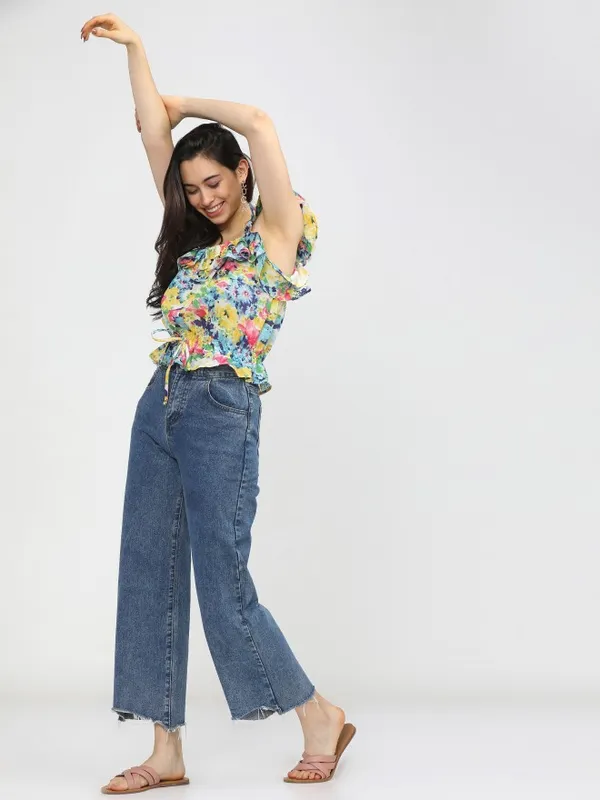 Printed Regular Top
