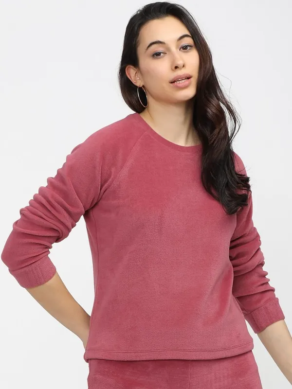 Women Solid Sweatshirts