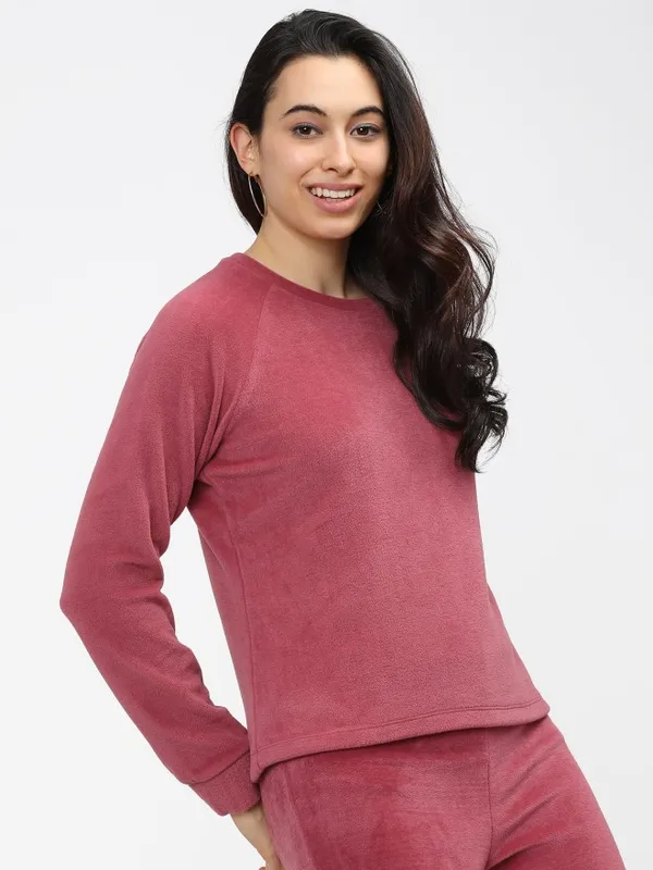 Women Solid Sweatshirts