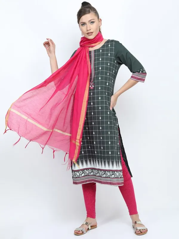 Printed Straight Kurta
