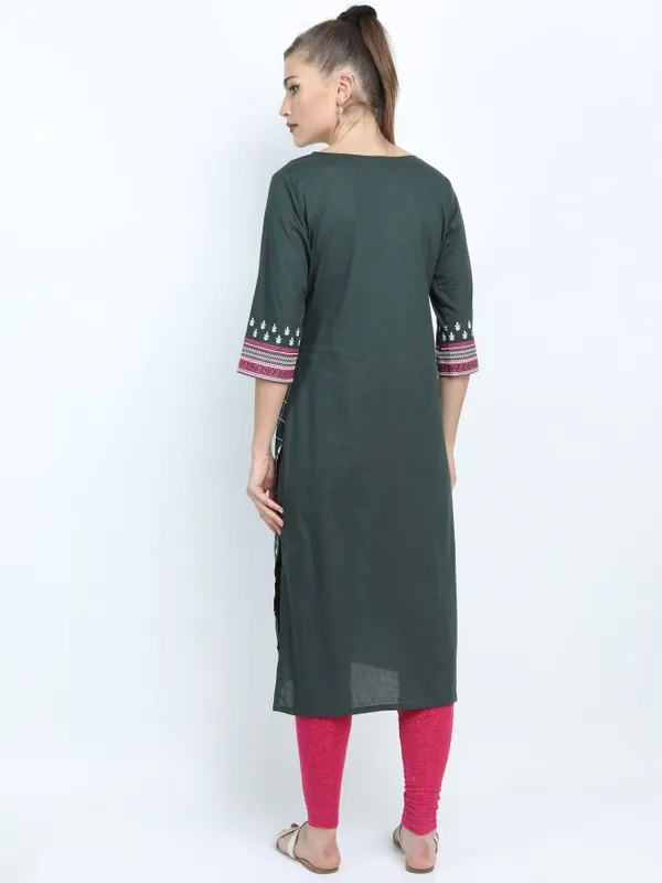Printed Straight Kurta
