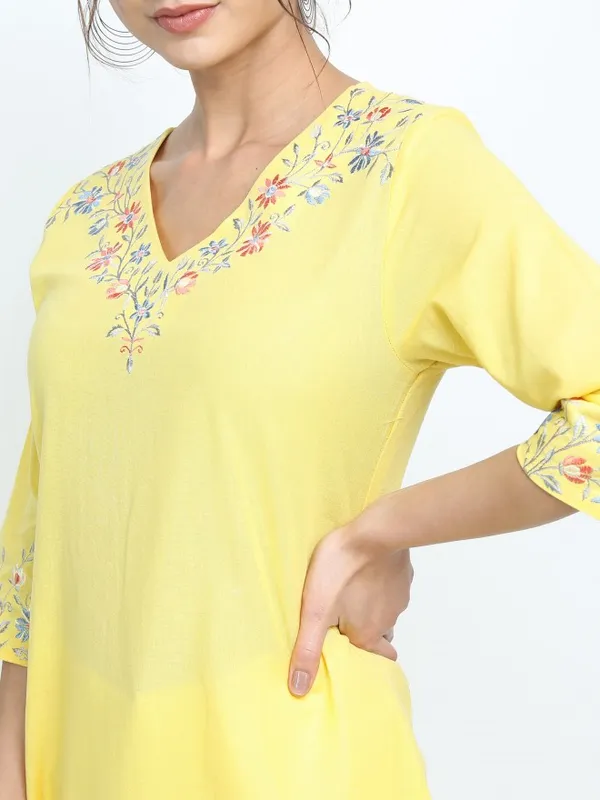 Printed Straight Kurta