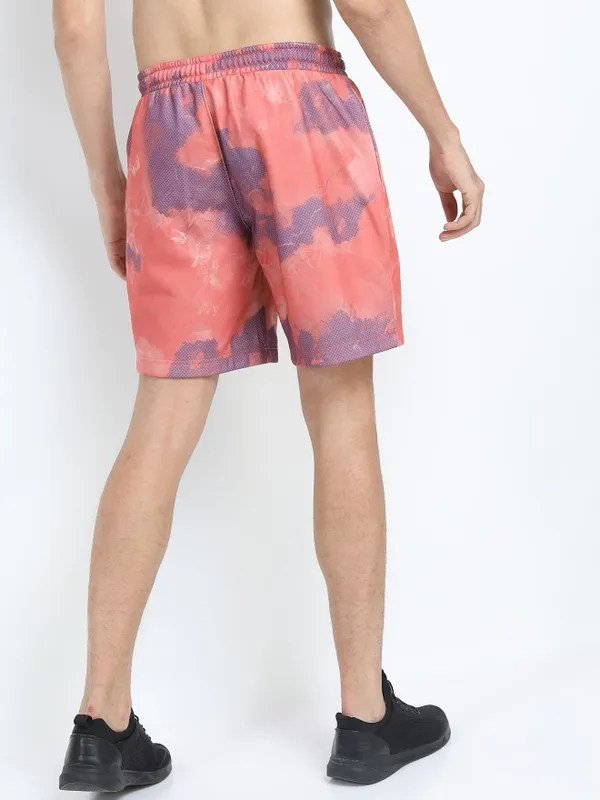 Highlander Men Orange Slim Fit Regular Shorts Shorts