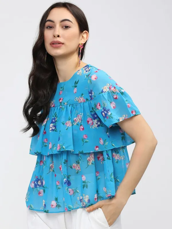 Printed Regular Top