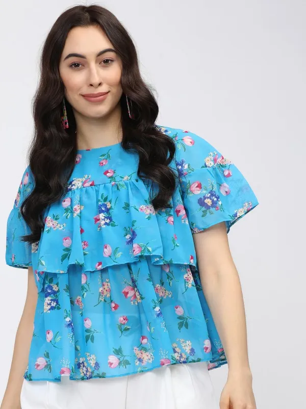 Printed Regular Top