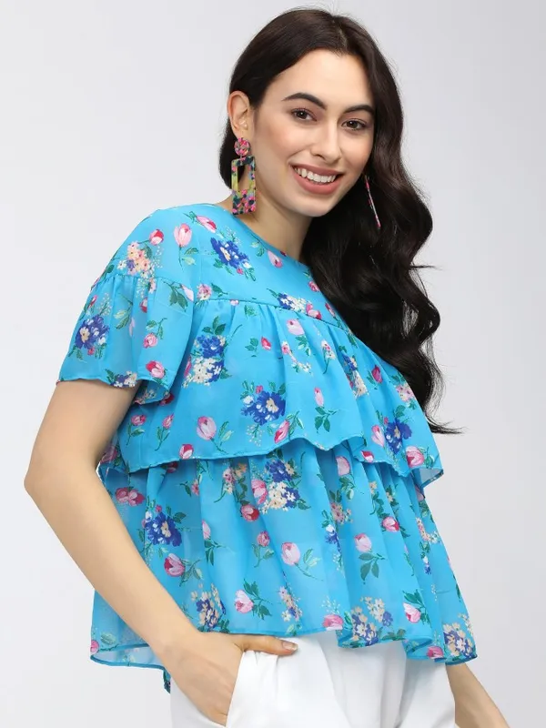 Printed Regular Top