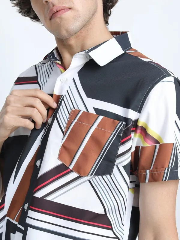 Men Slim Fit Casual Shirt