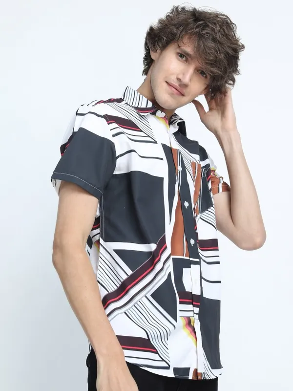 Men Slim Fit Casual Shirt